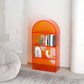 Acrylic Bookshelf Scandinavian Style Orange Open Back Bookcase for Home Office Study Room Clearhalo 'Bookcases' 'furn' 'furn_bookcases' 'Furniture' 'furniture_bookcases' 'kitchen' 'kitchen_bookcases' 'Living Room Furniture' 'Office Furniture' 1200x1200_d285aa66-c39d-4627-8f74-4765b0a4aad4