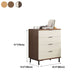 Engineer Wood Contemporary Dresser Bedroom Storage Chest with Drawer