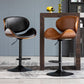 Scandinavian Adjustable Height Swivel Counter Stools Leather Wood Bar Stools (1 Piece) Clearhalo 'Bar Furniture' 'Bar Stools' 'bar_stools' 'furn' 'furn_bar_stools' 'furniture_bar_stools' 'Kitchen & Dining Furniture' 'kitchen&dining_furn' 'kitchen' 'kitchen_furn' Furniture' 1200x1200_d28beb45-0878-40fc-a435-0eac7f822f74