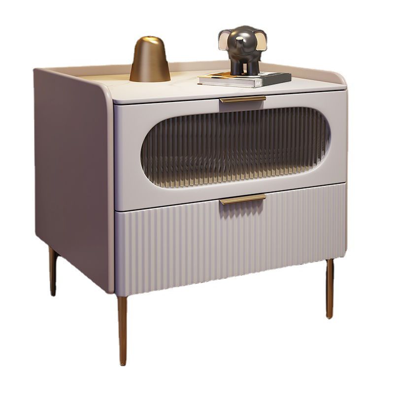 Modernismo comodino da letto per tavolini in legno massiccio