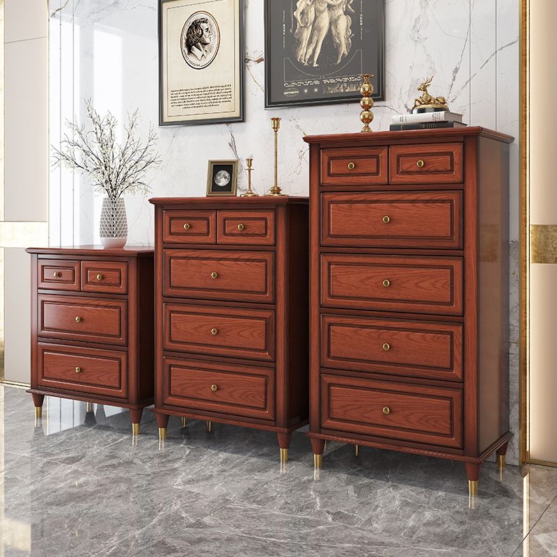 Slaapkamer verticale opbergkist glamour houten borst met laden