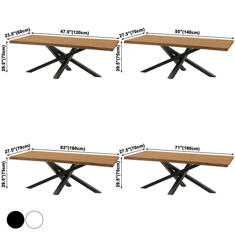 Traditional Luxury Rectangle Dining Table Pine Solid Wood Table with Pedestal Base for Dining Room Clearhalo ' dining_table' 'Dining Tables & Seating' 'Dining Tables' 'furn' 'furn_dining_table' 'Furniture' 'furniture_dining_table' 'Kitchen & Dining Furniture' 'kitchen&dining_furn' 'kitchen' 'kitchen_dining_table' 1200x1200_d2919a07-d7ae-404f-870d-22b5181a4fd2