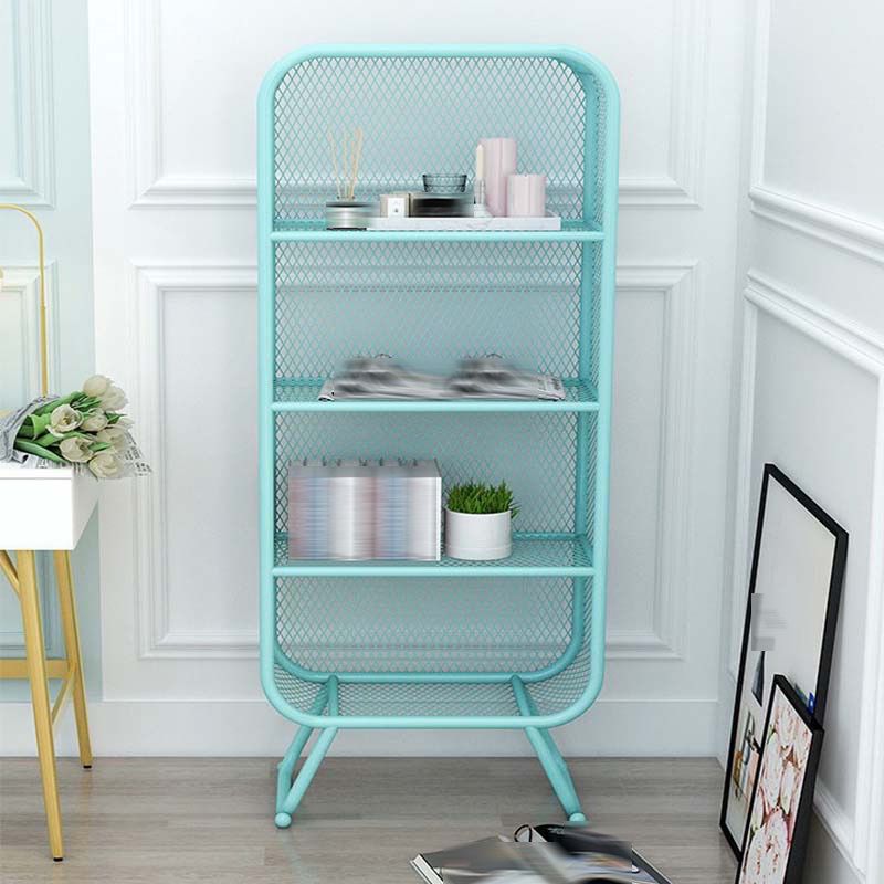 Iron Modern Standard Bookshelf Closed Back Vertical Bookcase for Home Clearhalo 'Bookcases' 'furn' 'furn_bookcases' 'Furniture' 'furniture_bookcases' 'Office Furniture' 1200x1200_d2956f6d-9a9c-4f35-83ac-de1e3c5154cd