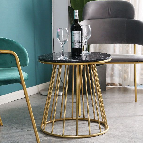 20.47 "Table lateral de estilo contemporáneo de estilo contemporáneo Mesa acento de acento de sofá redondo