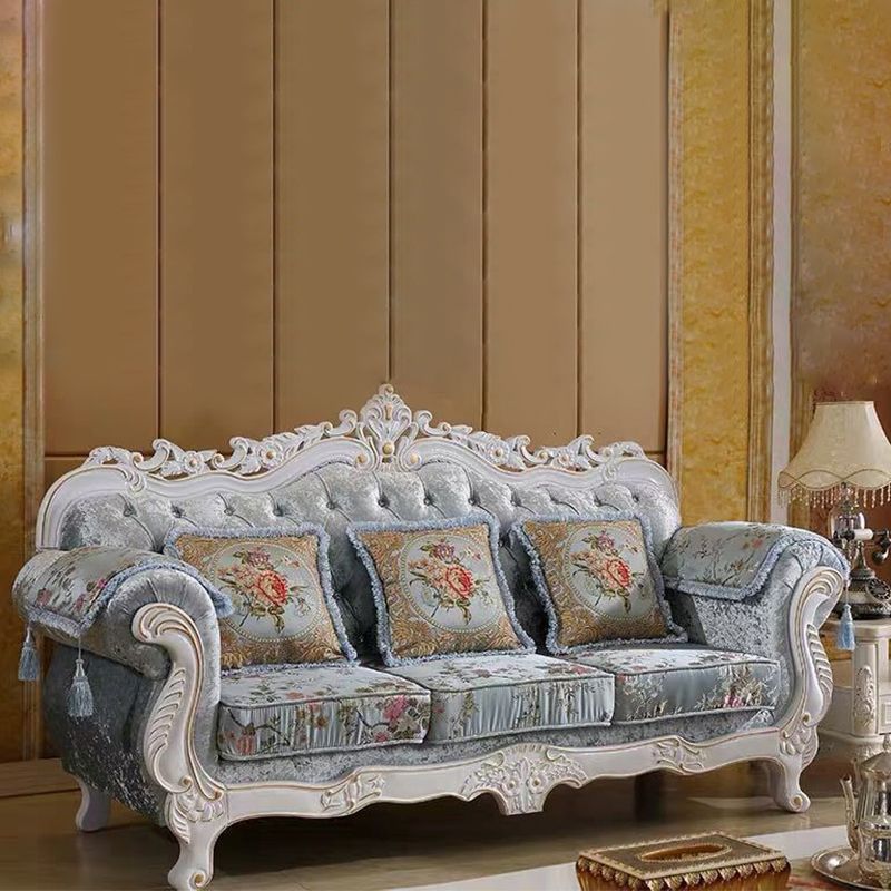Traditional Camel Back CouchFlared Arm Settee for Three People Clearhalo 'furn' 'furn_sofas' 'Furniture' 'furniture_sofas' 'Living Room Furniture' 'Sofa' 'sofas' 1200x1200_d2a1ddc0-efd4-4edd-a3d8-f97102f933b3