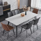 Metal Industrial Rectangle Dining Table Sintered Stone Table with Legs Clearhalo ' dining_table' 'Dining Tables & Seating' 'Dining Tables' 'Furniture' 'furniture_dining_table' 'Kitchen & Dining Furniture' 'kitchen&dining_furn' 'kitchen' 'kitchen_dining_table' 1200x1200_d2a6095b-9c1b-400f-bec9-9547d6a6a6a5