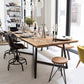 Rectangle Trestle Base Industrial Dining Table Solid Wood Fixed Table for Home Clearhalo ' dining_table' 'Dining Tables & Seating' 'Dining Tables' 'furn' 'furn_dining_table' 'Furniture' 'furniture_dining_table' 'Kitchen & Dining Furniture' 'kitchen&dining_furn' 'kitchen' 'kitchen_dining_table' 1200x1200_d2a73c9d-f55e-453e-948b-34aeb033303a
