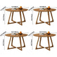Round Dining Table Simplicity Dinner Room Solid Wood Table with Sled Base Clearhalo ' dining_table' 'Dining Tables & Seating' 'Dining Tables' 'furn' 'furn_dining_table' 'Furniture' 'furniture_dining_table' 'Kitchen & Dining Furniture' 'kitchen&dining_furn' 'kitchen' 'kitchen_dining_table' 1200x1200_d2a9e5c8-60ac-4f06-b4cc-1e6588d96de3