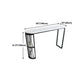 Industrial White Stone Top Counter Table 42-inch Height Table for Living Room Clearhalo 'Bar Furniture' 'Bar Tables' 'bar_tables' 'furn' 'furn_bar_tables' 'Furniture' 'furniture_bar_tables' 'Kitchen & Dining Furniture' 'kitchen&dining_furn' 'kitchen' 1200x1200_d2aa6fb9-3667-40ed-aa4c-02547c2c2d4c
