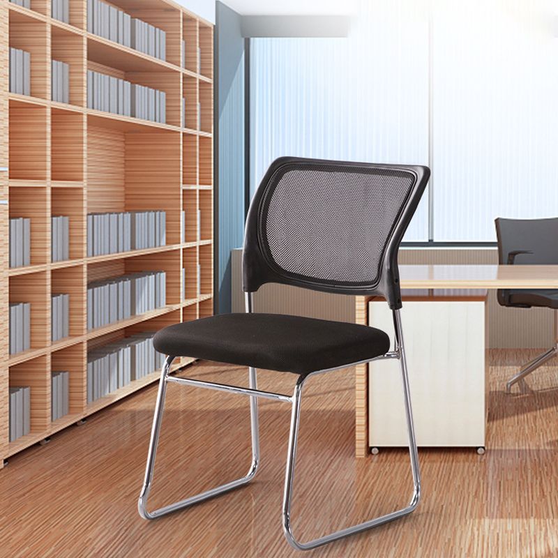 Moderner Schreibtischstuhl Mesh Computerstuhl mitten zurück und armlosen Stuhl