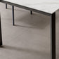 Table à manger rectangulaire en pierre, meuble extensible de Style moderne, 1/3/4/5 pièces, blanc