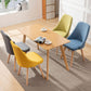 Scandinavian Beech Upholstered Side Chair Parsons Dining Chair for Home Clearhalo ' kitchen&dining_furn' 'Dining Chairs' 'Dining Tables & Seating' 'dining_chair' 'furn' 'furn_dining_chair' 'Furniture' 'furniture_dining_chair' 'Kitchen & Dining Furniture' 'kitchen' 1200x1200_d2b34739-1ac9-4064-ba49-ca60d0626a6b