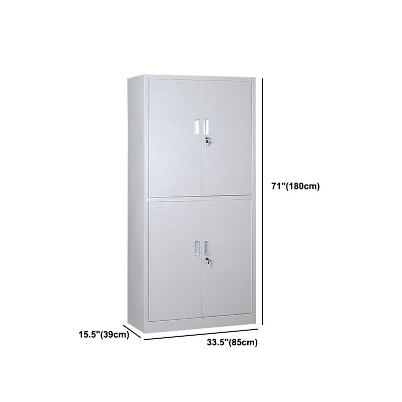 Gabinete de metal moderno Archivo de color sólido para la oficina en casa