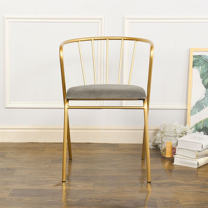 Scandinavian Windsor Back Armless Chairs Upholstered Side Chair Clearhalo 'Dining Chairs' 'Dining Tables & Seating' 'dining_chair' 'furn' 'furn_dining_chair' 'Furniture' 'furniture_dining_chair' 'Kitchen & Dining Furniture' 1200x1200_d2b48e80-97f3-48b1-b96b-91826796a683