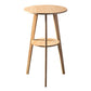 Contemporary Round Counter Table Dining Wooden Counter Table for Restaurant Clearhalo 'Bar Furniture' 'Bar Tables' 'bar_tables' 'furn' 'furn_bar_tables' 'Furniture' 'furniture_bar_tables' 'Kitchen & Dining Furniture' 1200x1200_d2b69c8e-f8d0-4147-928b-0140b055e251