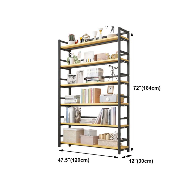 Etagere Bookshelf Modern Open Back Shelf Bookcase for Home Office