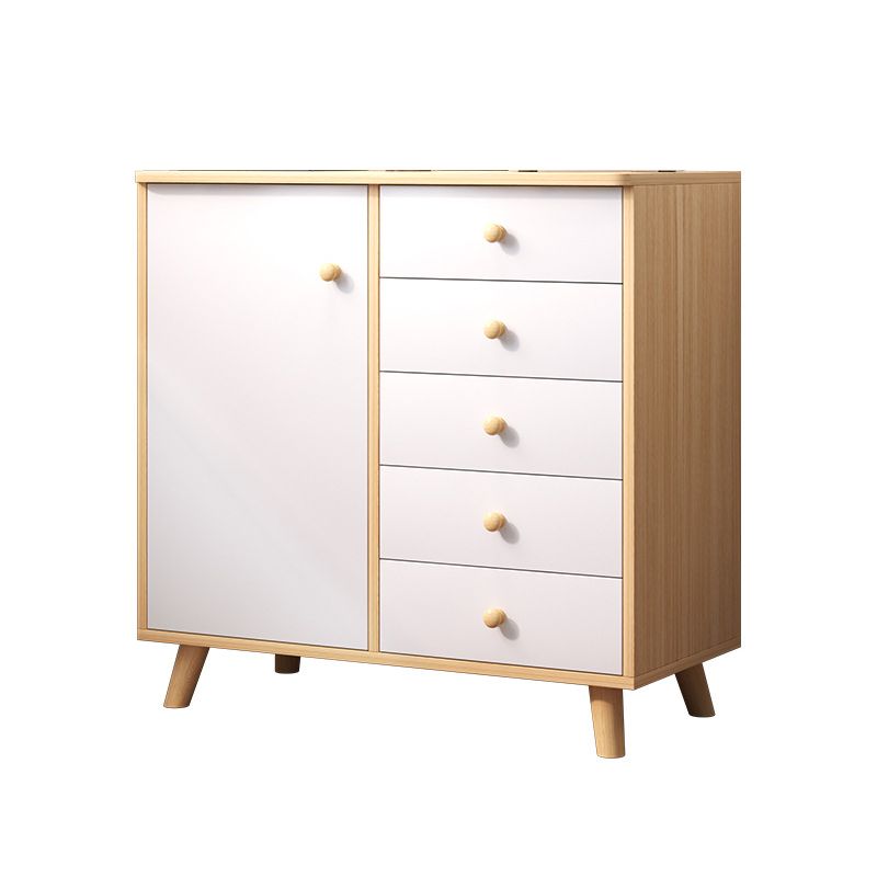 Modern Buffet Server Engineered Wood Dining Server for Kitchen Clearhalo 'buffet_sideboard' 'Buffets & Sideboards' 'furn' 'furn_buffet_sideboard' 'Furniture' 'Kitchen & Dining Furniture' 1200x1200_d2b7f56d-bf25-4661-9e58-3b599c289be8