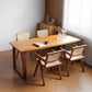 Modern Natural Dining Set 1/2/3/5 Pieces Rectangle Indoor Solid Wood Dinette Set Clearhalo 'Dining Room Sets' 'Dining Tables & Seating' 'dining_room_set' 'furn' 'furn_dining_room_set' 'Furniture' 'Kitchen & Dining Furniture' 1200x1200_d2ba65e8-3aa6-41fb-9c7a-96c16e6181dd