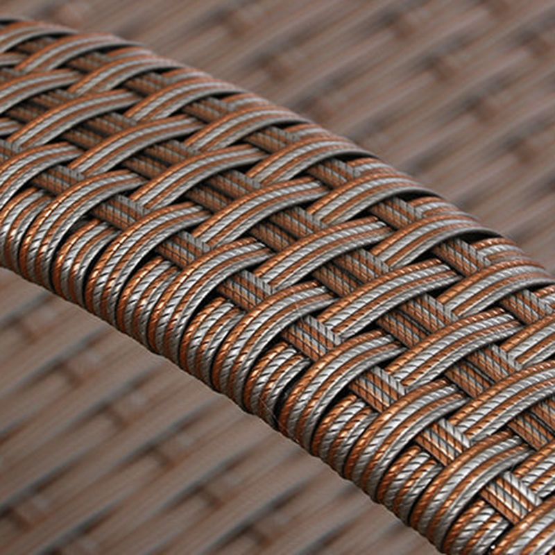 ラタンロッキングアクセント椅子房付きクッション付きモダンな織物ロープロッキングチェア