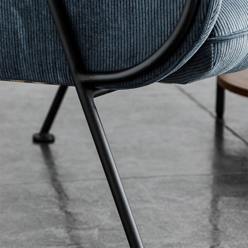 Corduroy Arms Included Chair 32.28" High Solid Wood Armchair with Basic Four Leg Clearhalo 'Accent Chairs' 'accent_chairs' 'Chairs & Seating' 'furn' 'furn_accent_chairs' 'Furniture' 'Living Room Furniture' 1200x1200_d2bb58b4-e5ab-4de5-bddb-933a34c48e94