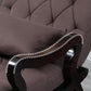 Chaise à bascule moderne du milieu du siècle allongé avec chaise de culbuteur à coussin 26,4 "x 49,2" x 33,9 "