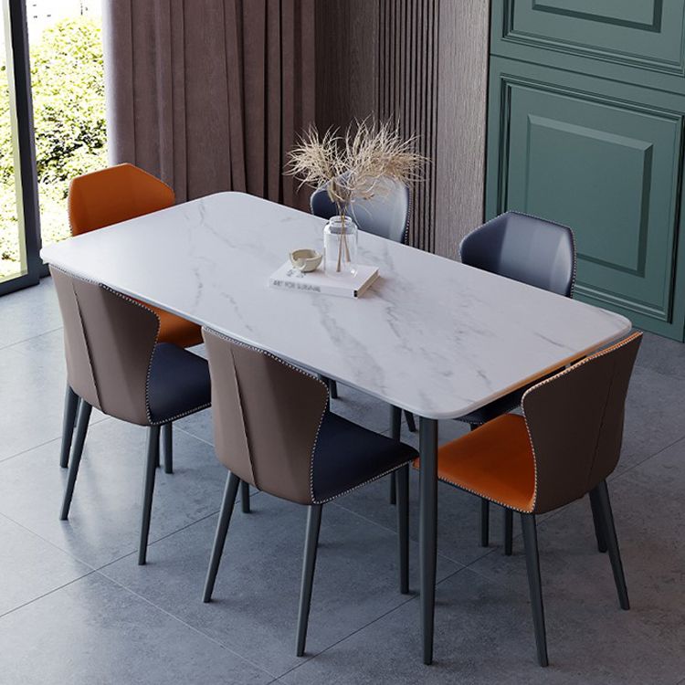 Modern 1/2/5/7 Pieces Dining Set Rectangle Dining Room Table Set Clearhalo 'Dining Room Sets' 'Dining Tables & Seating' 'dining_room_set' 'furn' 'furn_dining_room_set' 'Furniture' 'furniture_dining_room_set' 'Kitchen & Dining Furniture' 'kitchen&dining_furn' 'kitchen' 1200x1200_d2c09cdd-6ea9-452e-bb7d-02ec50da2dd7