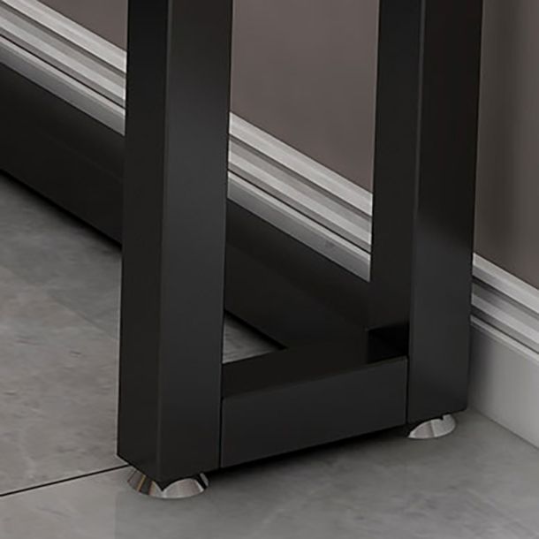 Modern Style Office Desk Solid Wood Home Use Writing Desk with Metal Legs Clearhalo 'Furniture' 'furniture_office_desk' 'Office Desks' 'Office Furniture' 'office_desk' 1200x1200_d2c7651c-89a2-4dfc-a164-52959ae56185