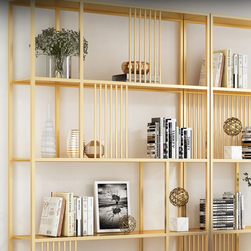 Metal Open Back Bookshelf Industrial Vertical Bookcase for Living Room Clearhalo 'Bookcases' 'furn' 'furn_bookcases' 'Furniture' 'furniture_bookcases' 'Office Furniture' 1200x1200_d2cc7dc1-d670-46af-80b3-28ff3976c8db
