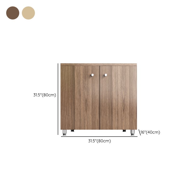 Nordic Style File Cabinet Solid Wood Frame Vertical File Cabinet Clearhalo 'Filing Cabinets' 'filling_cabinets' 'furn' 'furn_filling_cabinets' 'Furniture' 'Office Furniture' 1200x1200_d2d04d85-5a63-42b8-a009-248392f7815d