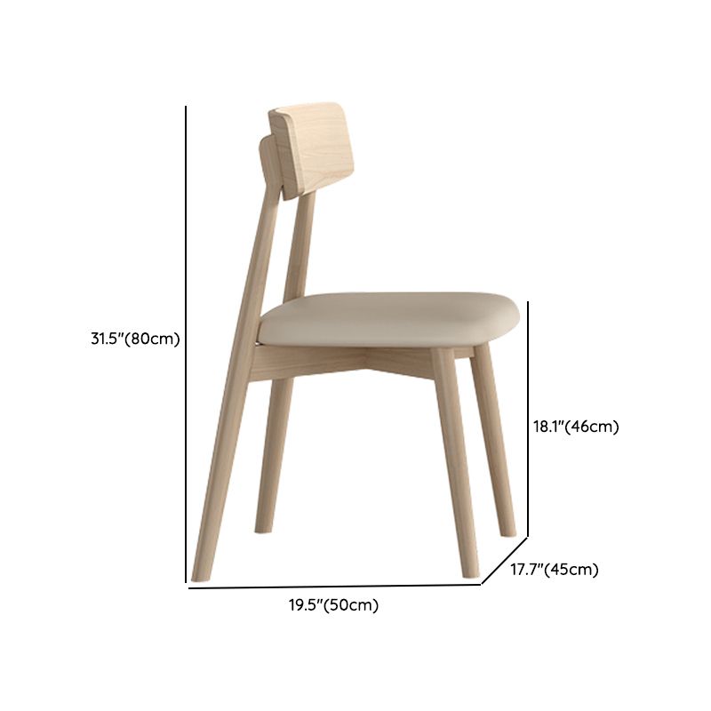 Table à manger de base en bois à frêne en pierre fritrée contemporaine avec chaises