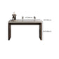 1/5 Pieces Modern Rectangle Sintered Stone Top Counter Table with High Stools