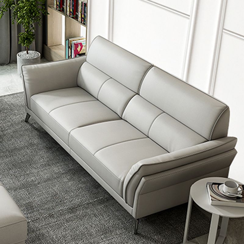 Divano in pelle resistente alla macchia del banco standard contemporanea