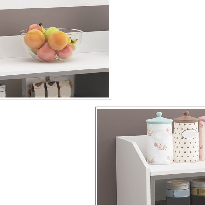 PARA CONTROMPORO DE MESA DE MESA DEL ARCOBORO DE MADERA CON PUERTAS PARA COTICINA