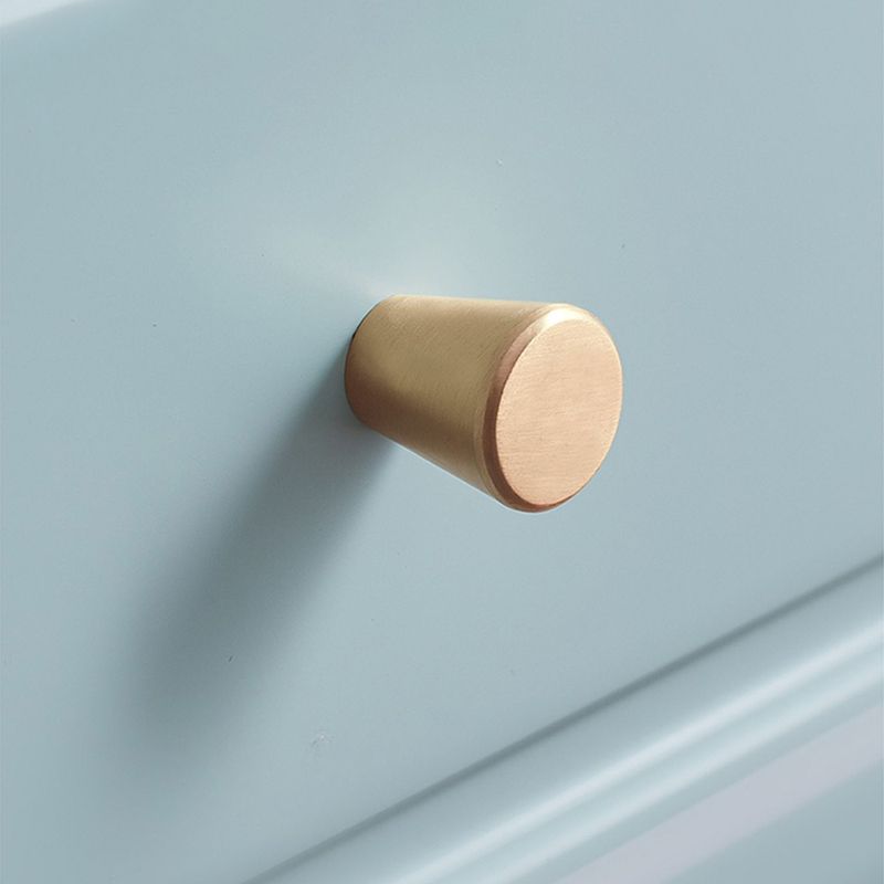 Cofre de acento de rectángulo de madera azul/ blanco contemporáneo con cajones