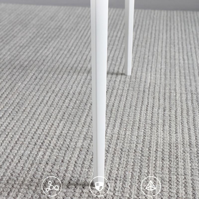 Modern Standard Sintered Stone Dining Set White Rectangle Shape Dining Set for Kitchen Clearhalo 'Dining Room Sets' 'Dining Tables & Seating' 'dining_room_set' 'Furniture' 'furniture_dining_room_set' 'Kitchen & Dining Furniture' 'kitchen&dining_furn' 'kitchen' 1200x1200_d2df424f-2de7-459e-b5b5-d1229fd89b0c