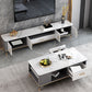 Glam Open Shelving Media Console Stone TV Stand with Drawers Clearhalo 'furn' 'furn_tv_stands_entertainment_centers' 'Furniture' 'Living Room Furniture' 'TV Stands & Entertainment Centers' 'TV Stands & Media Storage Furniture' 'tv_stands_entertainment_centers' 1200x1200_d2e3aff8-7dfa-4de4-907c-0337219ab5be
