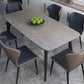 Metal Modern Rectangular Table Sintered Stone Table for Dining Room and Kitchen Clearhalo ' dining_table' 'Dining Tables & Seating' 'Dining Tables' 'furn' 'furn_dining_table' 'Furniture' 'furniture_dining_table' 'Kitchen & Dining Furniture' 'kitchen&dining_furn' 'kitchen' 'kitchen_dining_table' 1200x1200_d2e85f11-a3eb-4059-991f-67b239f99f19