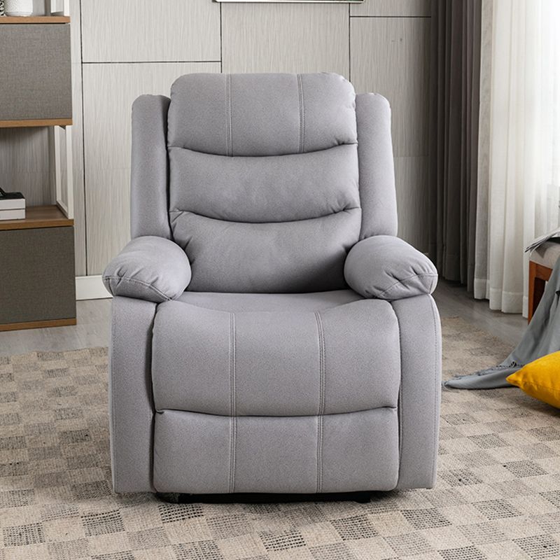 Reclinabile standard in pelle finta contemporanea reclinabile da 33,5 "