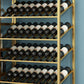 Industrial Iron Bottle Wine Rack Simple Floor Bottle Holder with Wine Storage Clearhalo 'furn' 'furn_wine_racks' 'Furniture' 'Kitchen & Dining Furniture' 'Wine Racks' 'wine_racks' 1200x1200_d2ed9589-e873-4af4-8801-fe481c83ae6f