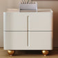 Faux Marble Bedside Gabinet 2 Cajones Cama de almacenamiento Noche