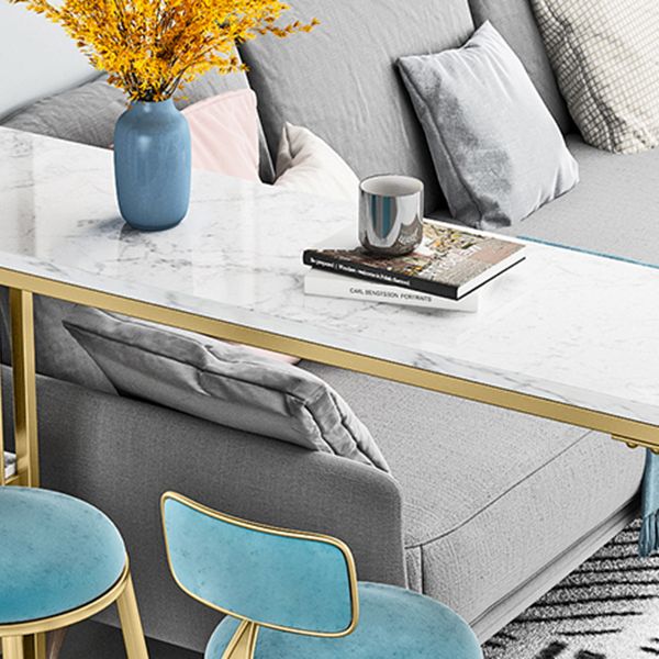 Tavolo da sgabello da bar del soggiorno con porto in pietra in pietra top bistro tavolo