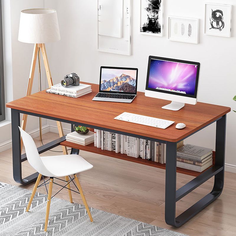 28.74 "W Office Desk Contemporary Style Writing Desk voor Study Room Office