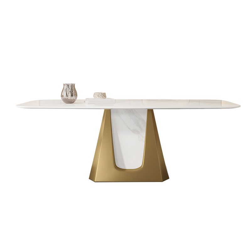 1/3/4/5/7 Pieces Luxurious Rectangle Dining Set Sintered Stone Top Dinette Table Set Clearhalo 'Dining Room Sets' 'Dining Tables & Seating' 'dining_room_set' 'furn' 'furn_dining_room_set' 'Furniture' 'Kitchen & Dining Furniture' 1200x1200_d2fad69a-7bb1-45ff-90e9-76573050a551