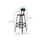 Modern 1/3 Pieces Bar Table Set Rectangle Pine Wood Counter Table with Stools for Cafe Clearhalo 'Bar Furniture' 'furn' 'furn_home_bar_bar_sets' 'Furniture' 'Home Bars & Bar Sets' 'home_bar_bar_sets' 'Kitchen & Dining Furniture' 1200x1200_d2fc35c1-5fc5-4569-ba82-d888b8380d2a
