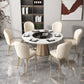 Chaise d'appoint en cuir, chaise de salle à manger à Base dorée Glam pour le salon