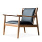 Arms Included Chair Basic Wooden Four Leg  and Square Arm Chair