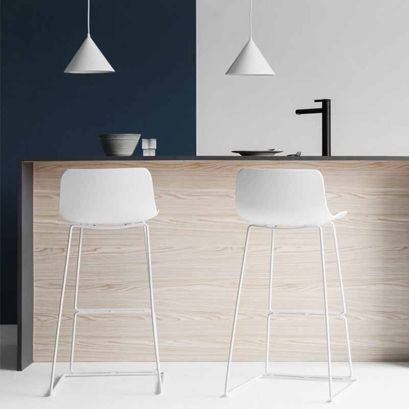 Scandinavian Style Metal Plastic Counter Stools Low Back Bar Stools with Footrest Clearhalo 'Bar Furniture' 'Bar Stools' 'bar_stools' 'furn' 'furn_bar_stools' 'furniture_bar_stools' 'Kitchen & Dining Furniture' 'kitchen&dining_furn' 'kitchen' 'kitchen_furn' Furniture' 1200x1200_d304acbd-912a-4408-9aa2-55395c4405d3