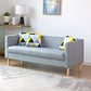23.23" H Tuxedo Arm Sofa with Tight Back Sofa for Living Room, Apartment Clearhalo 'furn' 'furn_sofas' 'Furniture' 'furniture_sofas' 'kitchen' 'kitchen_sofas' 'Living Room Furniture' 'Sofa' 'sofas' 1200x1200_d3056387-12c2-4bb1-abaf-e56c2c30d61f