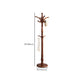 Solid Wood Entry Coat Rack Traditional Style Simple Living Room Floor Coat Hanger Clearhalo 'Entry & Mudroom Furniture' 'furn' 'furn_hall_tree_coat_racks' 'Furniture' 'Hall Trees & Coat Racks' 'hall_tree_coat_racks' 1200x1200_d305d2a6-abbf-47ab-9fb5-115dabcef3bf