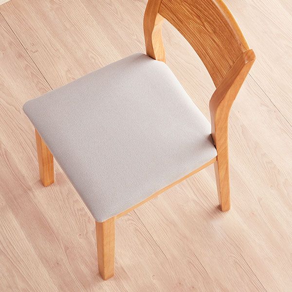 Modern Rubberwood Open Side Chair Matte Finish Wood Dining Chair Clearhalo ' kitchen&dining_furn' 'Dining Chairs' 'Dining Tables & Seating' 'dining_chair' 'furn' 'furn_dining_chair' 'Furniture' 'furniture_dining_chair' 'Kitchen & Dining Furniture' 'kitchen' 1200x1200_d306fa7e-86ca-42fc-8dfd-26d6e695d0ae